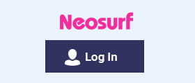 Neosurf the log-in page