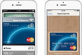 Registering your bank card on the iPhone for Apple Pay usage