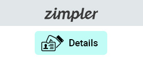 Filling out account information using Zimpler.