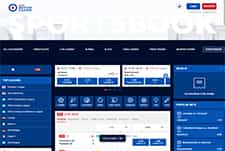 What the All British Sports Homepage Looks
Like