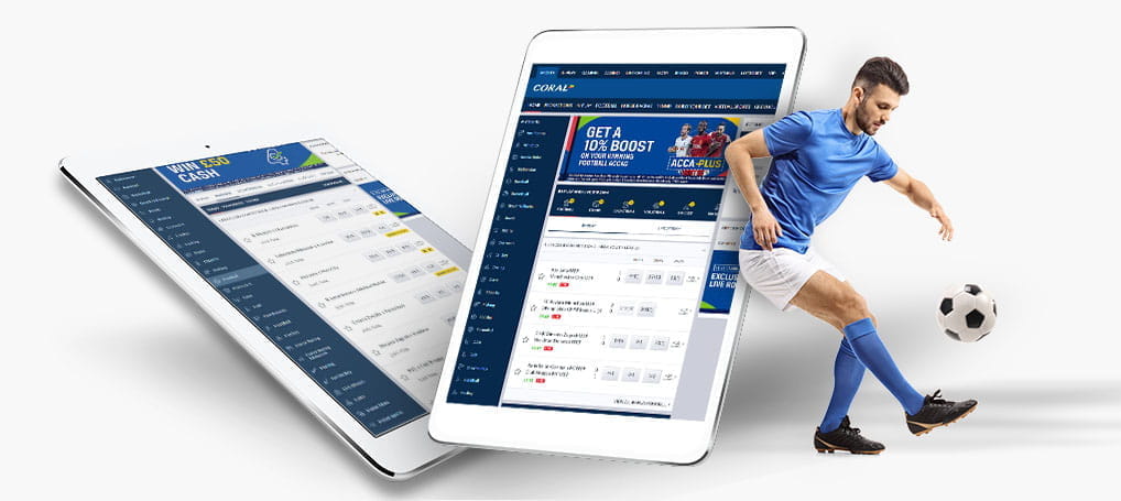 iPad betting apps and a footballer