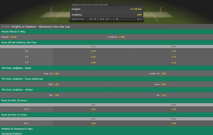 in-play betting at bet365