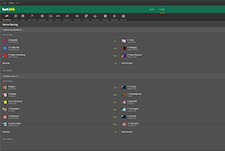 The bet365 live platform.