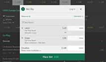 bet365 Select Your Wager