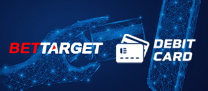 BetTarget and Debit Card logos