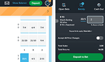 BetVictor - Enter Bet Amount