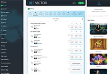 BetVictor live platform thumbnail