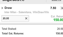 Betway Finish the Bet