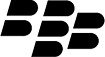 The stylized BlackBerry logo