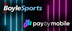 The BoyleSports and PayByMobile logos.