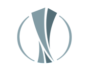 An award-style emblem showing the europa-league champions trophy