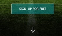 The sign up page on the fantasy football website