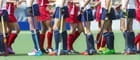 A field hockey team