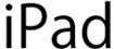 The stylized iPad logo