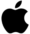 The stylized iPhone logo