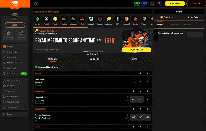 888sport homepage