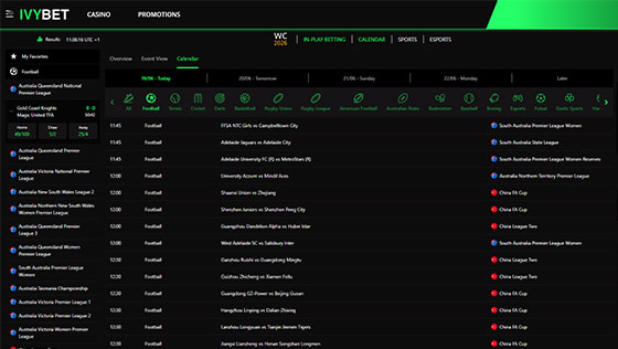 The IvyBet sportsbook