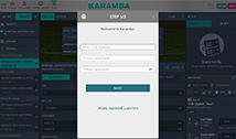 Select Your Bets at Karamba