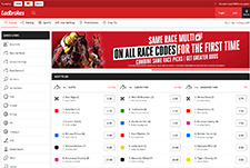 The Ladbrokes homepage.