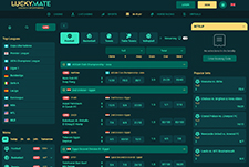 The LuckyMate Live Betting Section Thumb