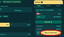 Place The Bet
