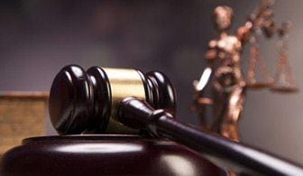 A close up of judge's gavel