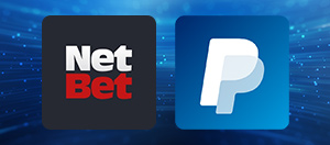 NetBet and PayPal logos