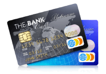 Two debit cards