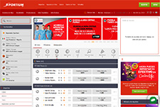 Sportiumbet homepage