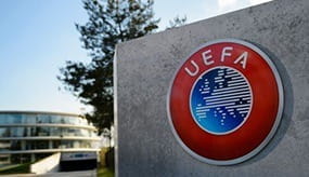 The Europa League UEFA headquarters.