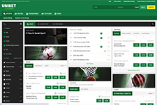 Unibet Homepage