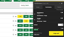 Unibet Poland Placing the Bet