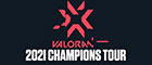 The VALORANT Champions Tour Logo.