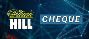 Cheque and William Hill logo