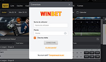 Winbet Romania Open an Account and Deposit