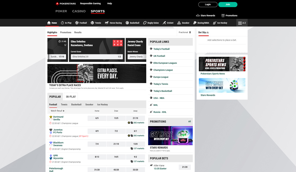 Complete PokerStars Review Learn the Sports, Odds, Payouts and More