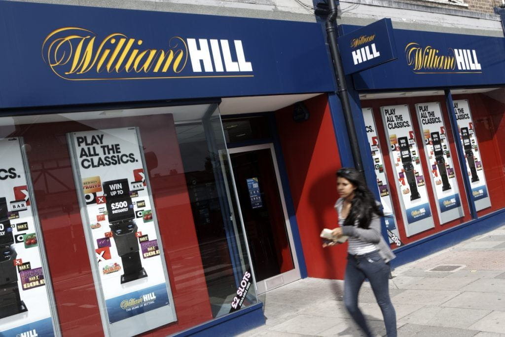 William Hill betting shop on the high street