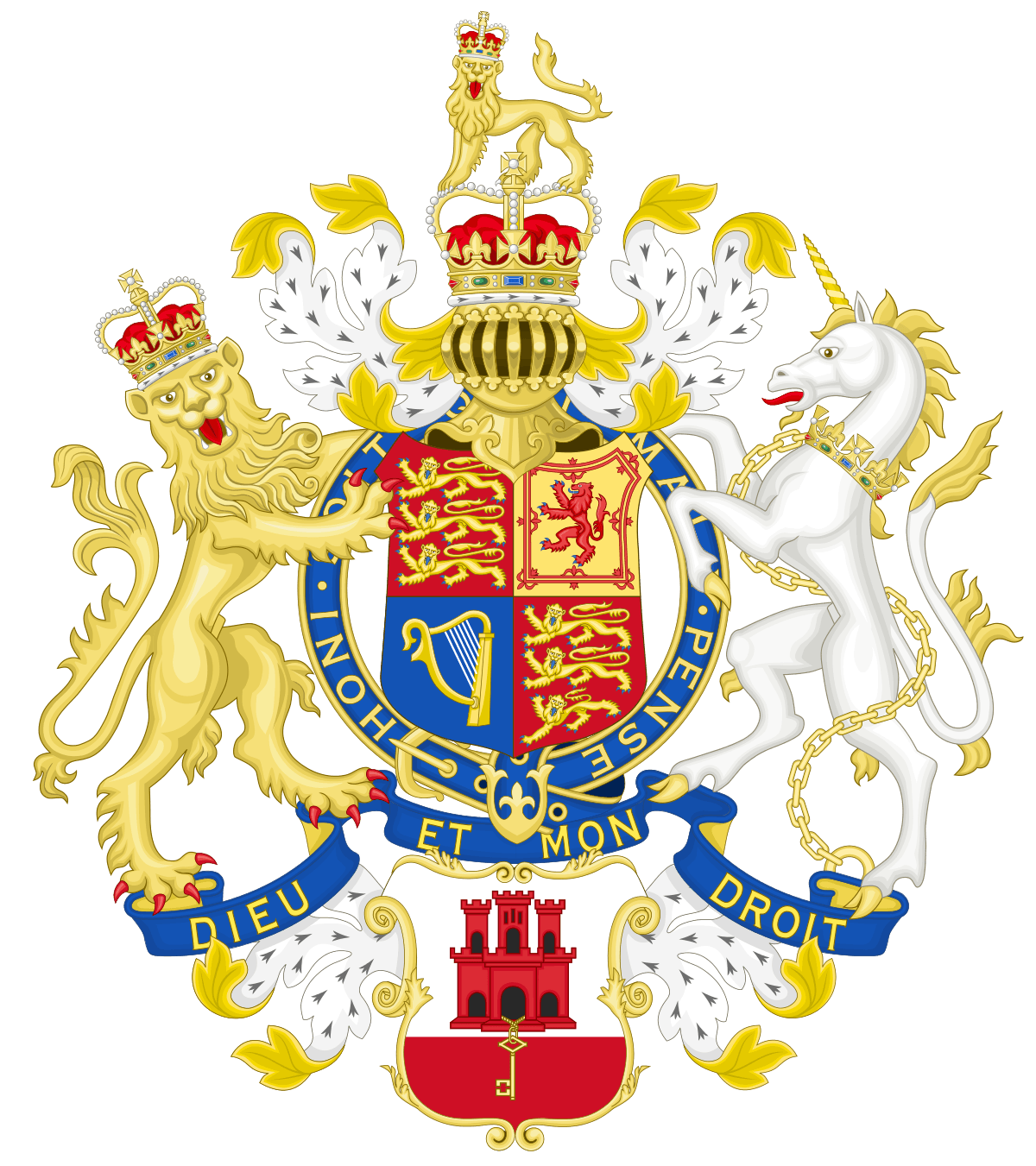 Gibraltar coat of arms