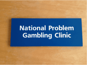 National Problem Gambling Clinic badge