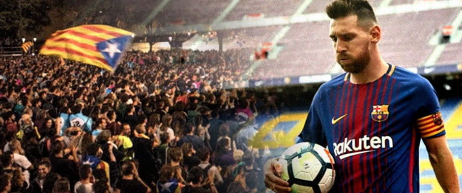 Messi in the Camp Nou