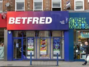 Betfred betting shop