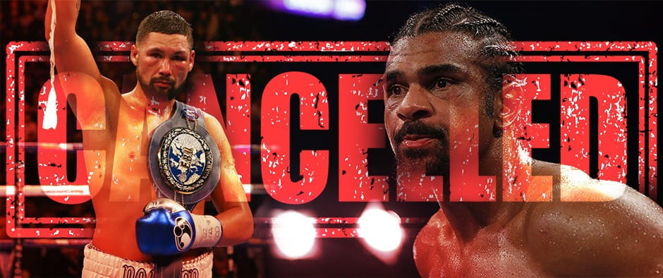 The Fight Between Haye v Bellew is Cancelled Preview