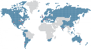 Scientific Game's locations around the world
