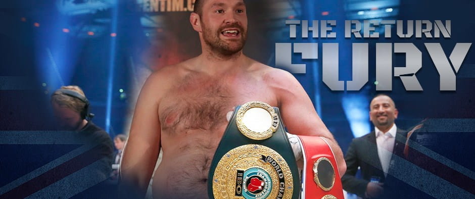 Tyson Fury to regain boxing licence