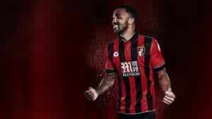 Bournemouth footballer wearing shirt