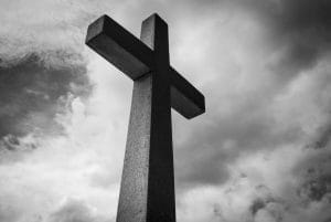 A church's cross.