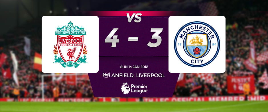 Liverpool beat premier league leaders 4-3