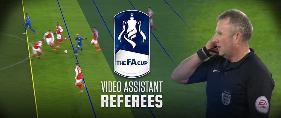 Video assistant referee in action