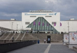 The Excel building in London