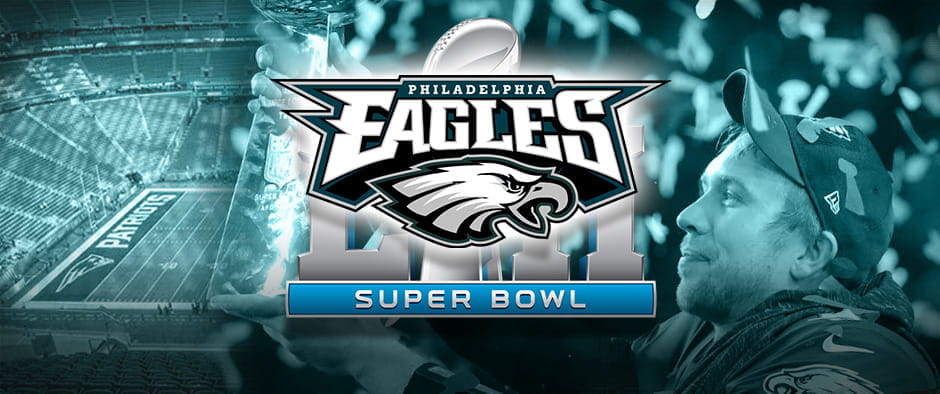 Philadelphia Eagles win the Super Bowl